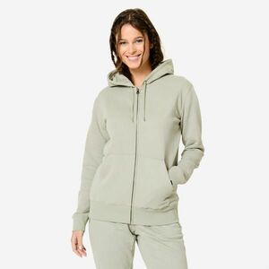 Domyos Női fitnesz pulóver, bolyhozott anyagú kép