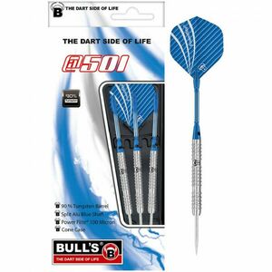 Dart szett Bull's @501 steel 90% Tungsten 21g Gravírozott kép