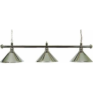 Buffalo háromrészes króm biliárd lámpa kép