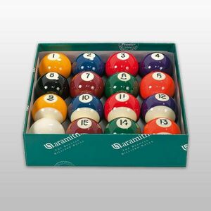 Golyókészlet Aramith Premier Pool 2, 1/4 normál méretű kép