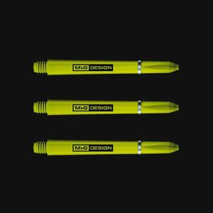 Dart szár Winmau MvG Nylon hosszú, zöld fém gyűrűvel kép