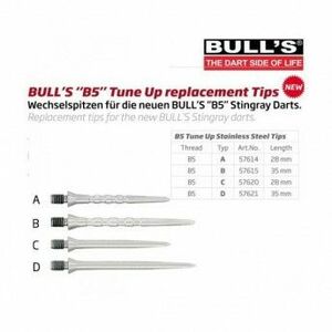 Bull's B5 cserélhető 35mm fémhegy kép
