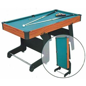 biliárdasztal összecsukható-gurítható, Spartan Junior 5' kép