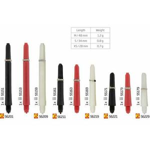 Bull's hosszú fehér nylon szár 6 pack (18db) kép