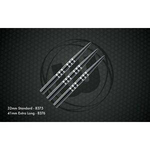 Darthegy STEEL Winmau 41mm extra hosszú Regrooved 3db/csomag kép