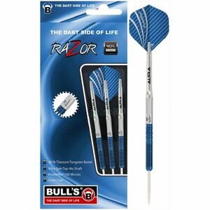 dart szett Bull's steel Razor R3 25gr titanium-dioxide Gravírozott kép