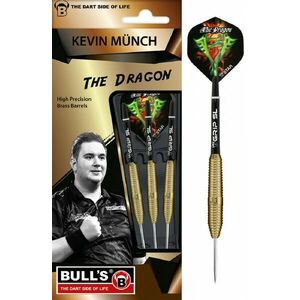 dart szett Bull's "Kevin Münch" Team Player Brass Steel Dart 21gr kép