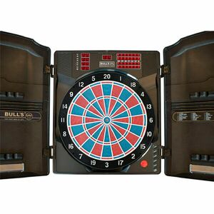 Bull's Masterscore profi elektromos darts tábla kabinetben, Russ Bray "The Voice" hangjával (2 év garancia!) kép