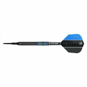 Darts szett TARGET soft, 18g, Vapor8 black, kék, 80% kép