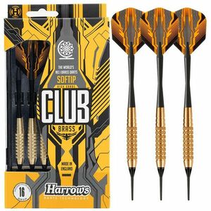 Dart szett Harrows soft Club Brass, 16gK kép