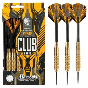 Dart szett Harrows steel 22g Club Brass kép