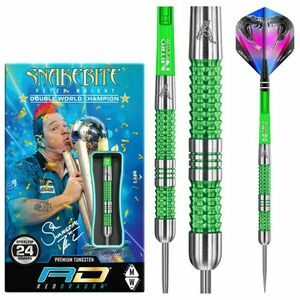 Dart szett Red Dragon steel Peter Wright Snakebite Mamba 24g, 90% kép