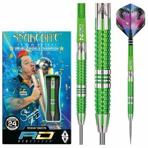 Dart szett Red Dragon steel Peter Wright Snakebite Mamba 24g, 90% kép