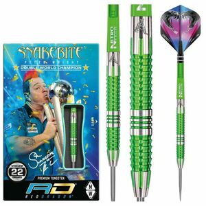 Dart szett Red Dragon steel Peter Wright Snakebite Mamba 22g, 90% kép