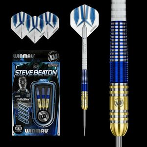 Dart szett Winmau steel Steve Beaton 90% 26g wolfram Gravírozott kép