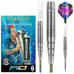 Dart szett Red Dragon steel Peter Wright Snakebite PL15, 22g 90% kép