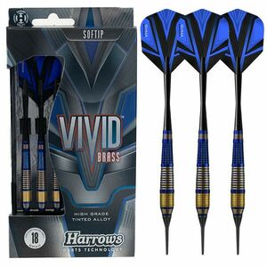 Dart szett Harrows soft Vivid Kék 18gr kép