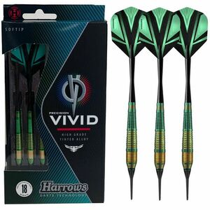 Dart szett Harrows soft Vivid Zöld 18gr kép