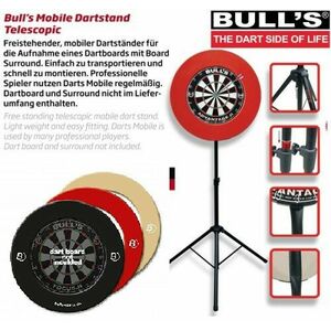 Bull's Moove komplett profi dart készlet Corona világítással, állvánnyal kép