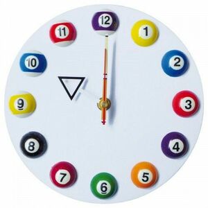 Biliárdos falióra fehér NIR kép