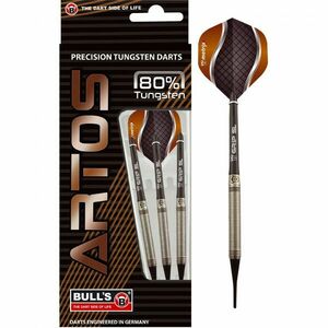 dart szett Bull's Artos AR2 soft 18gr 80% Gravírozott kép