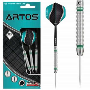 dart szett Bull's Artos AR1 steel Mint 24gr 80% Gravírozott kép