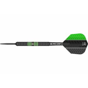 Darts szett TARGET steel Swiss Point 22g, Vapor8 black, zöld, 80% wolfram kép