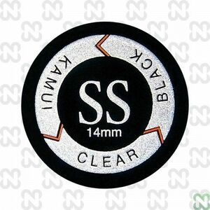 Dákóbőr ragasztható, KAMUI Black Clear super soft 14mm kép