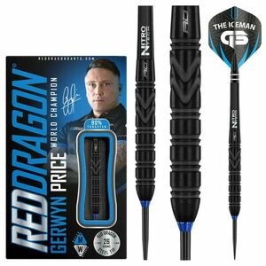 Dart szett Red Dragon steel Gerwen Price Back to Black 26g, 90% Gravírozott kép