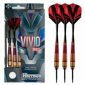 Dart szett Harrows steel Vivid piros 24gr R kép
