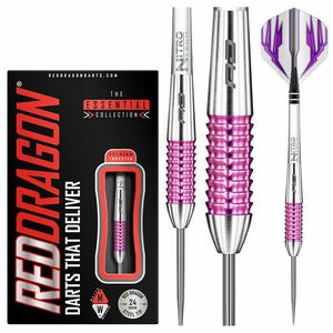 Dart szett Red Dragon steel Lisa Ashton 24g 90% Gravírozott kép