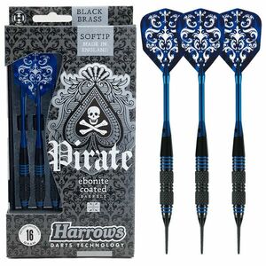 Dart szett Harrows soft Pirate 16gr Kék kép
