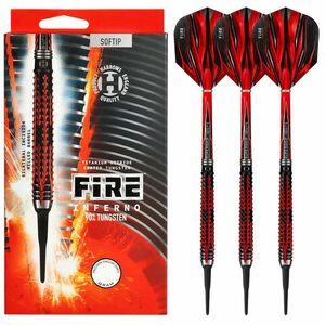 Dart szett Harrows soft 18g, Fire Inferno 90% wolfram kép