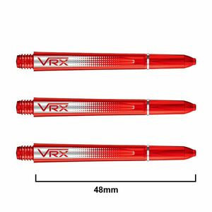 Dart szár Red Dragon VRX műanyag piros, hosszú, 48mm kép