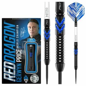 Red Dragon Gerwyn Price Blue Ice SE steel darts 24g 90% Gravírozott kép