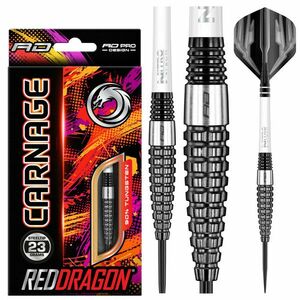 Dart szett Red Dragon steel Carnage 3, 23g, 90% Gravírozott kép