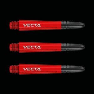 DART SZÁR WINMAU VECTA MŰANYAG, FÉM TOPPAL PIROS, HOSSZÚ kép