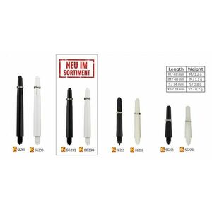 Bull's közepes fehér nylon szár 6 pack (18db) kép