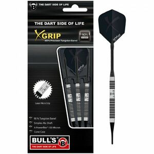 dart szett Bull's X-Grip X5 soft steel 16g 90% kép