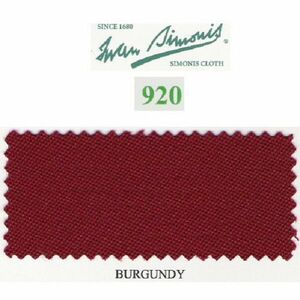 Posztó Simonis 920, burgundi 195 cm kép