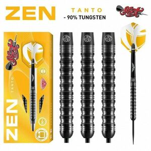 Darts szett Shot steel, Zen Tanto, 23g, 90% wolfram Gravírozott kép
