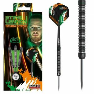 Dart szett BULL'S Steve Lennon Steel 22g 90% Gravírozott kép