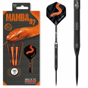 Dart szett BULL'S Mamba97 M5 Steel 22g 97% Gravírozott kép
