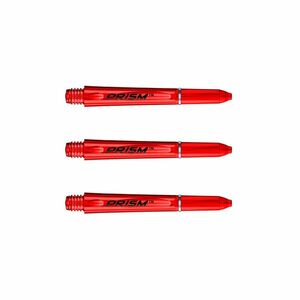 Dart szár Winmau Prism műanyag, piros, rövid kép