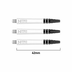 DART SZÁR Red Dragon NITROTECH MŰANYAG fehér, HOSSZÚ, 42MM kép