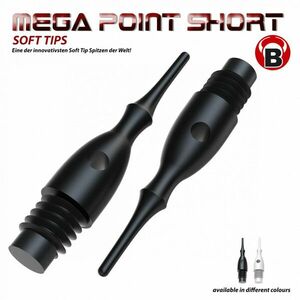 dart hegy BULL'S Mega Point rövid fehér 6mm(2BA) kép