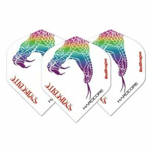 DART TOLL Red Dragon HARDCORE PETER WRIGHT SNAKEBITE FEHÉR kép