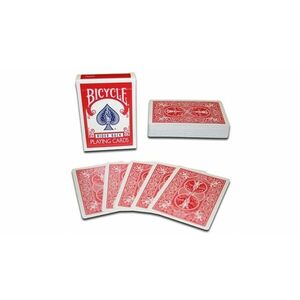 Bicycle kártya, dupla hátoldalas, piros/piros, 1 csomag kép