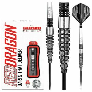 DART SZETT Red Dragon STEEL CARNAGE 3: 25g, 90% Gravírozott kép