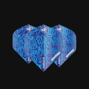 DART TOLL WINMAU MEGA STANDARD KÉK kép